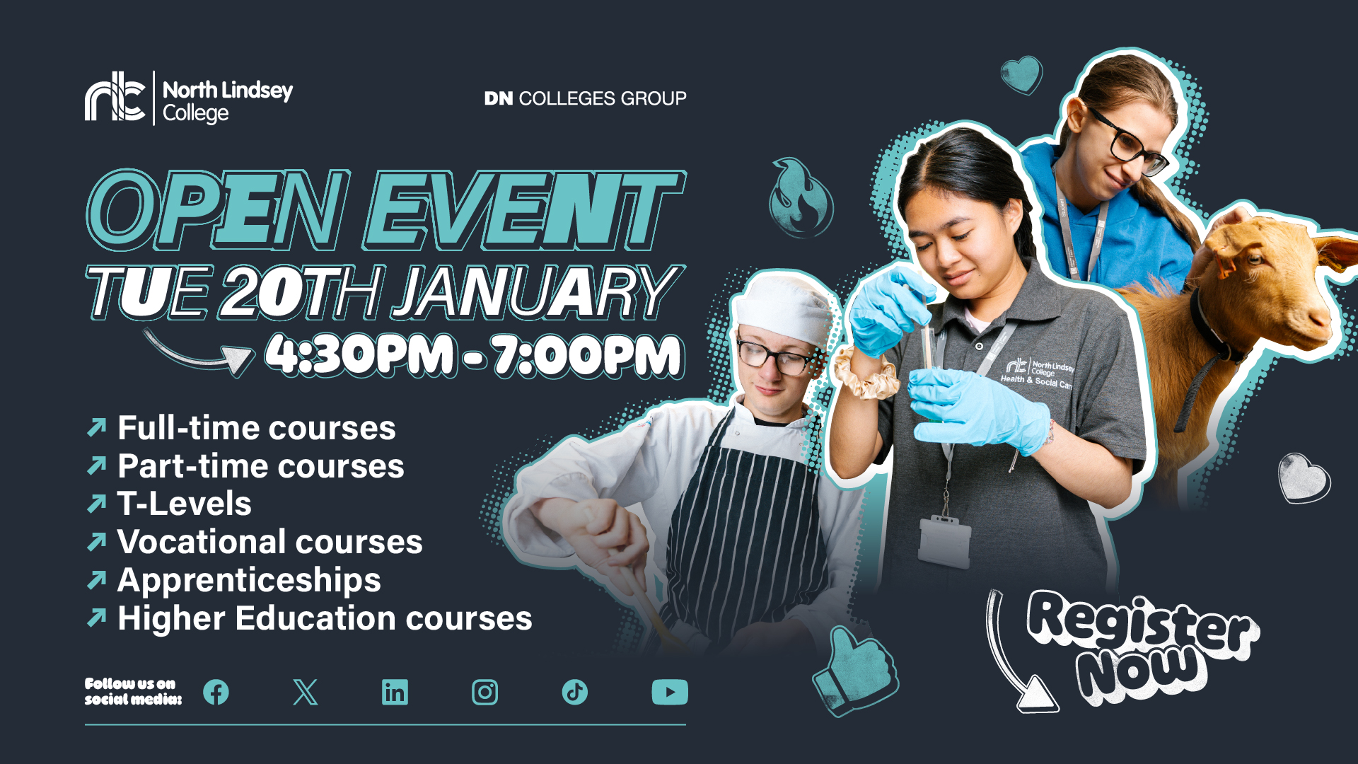 Website Artwork – Open Event – Tue 20th Jan 2026