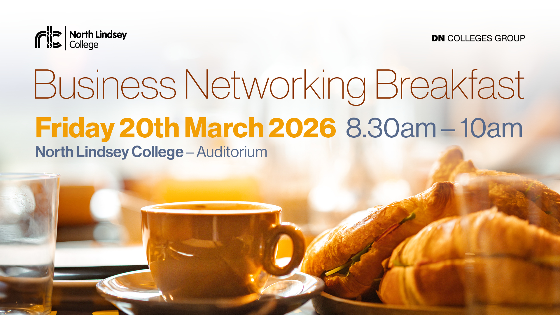 Business Networking Breakfast – Wedsite ad