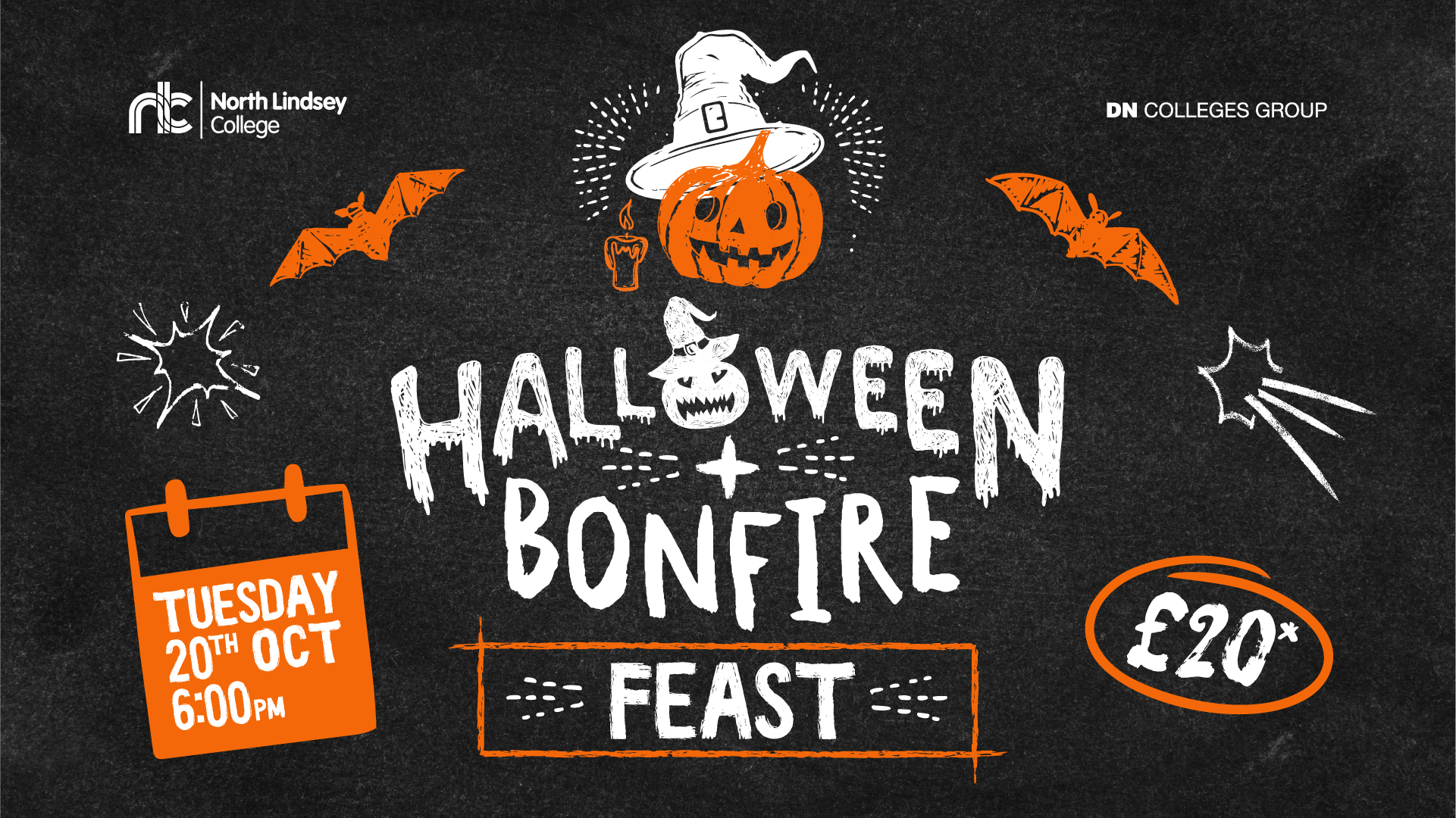 Halloween and Bonfire Feast – 20th October 2026