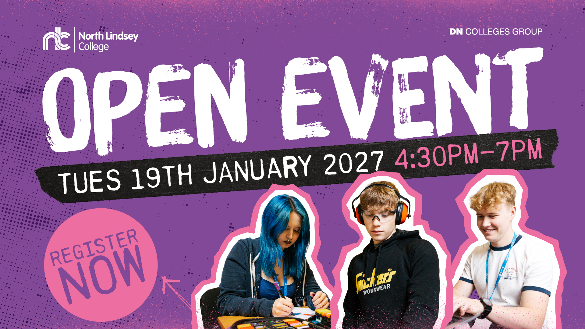 FE Open Event – 19th January 2027